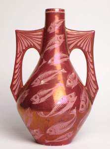 Red Luster Vase
